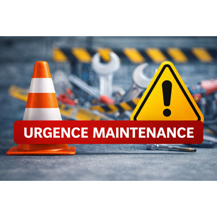 Maintenance Urgente – Intervention rapide sur votre site